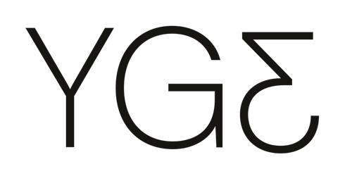 The YG3 wordmark in black, on a light background